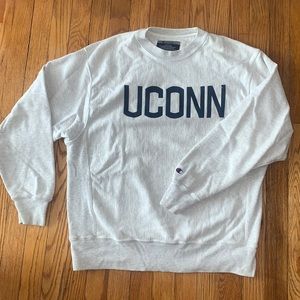 Champion UCONN Crew Neck Sweatshirt